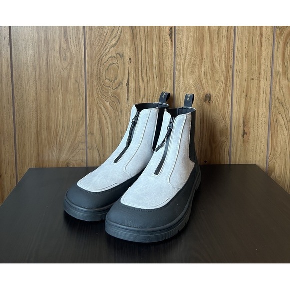 Ohne Project Barefoot Zuri Boots 44 Ice SuedeChelsea Boots